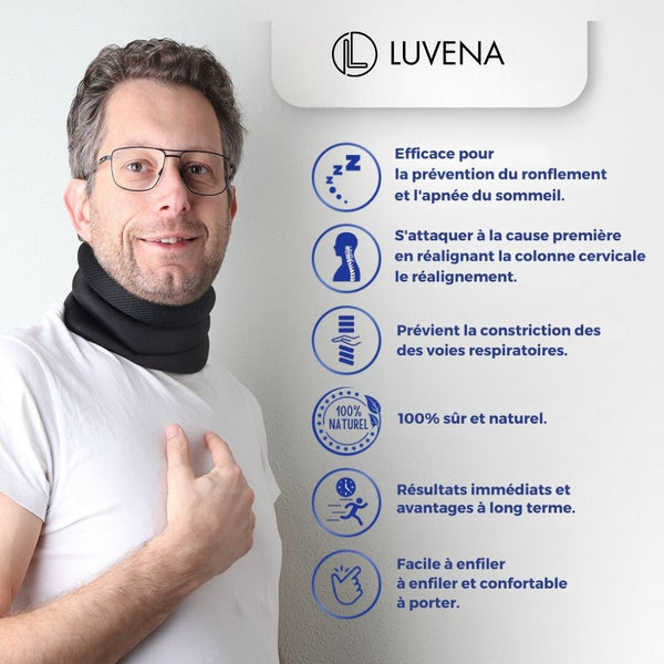 OFLERE NECK™ - Le soutien Cervical Anti-Ronflements