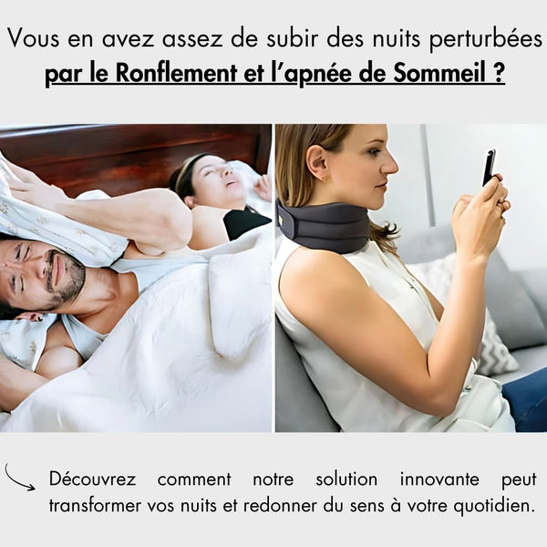 OFLERE NECK™ - Le soutien Cervical Anti-Ronflements